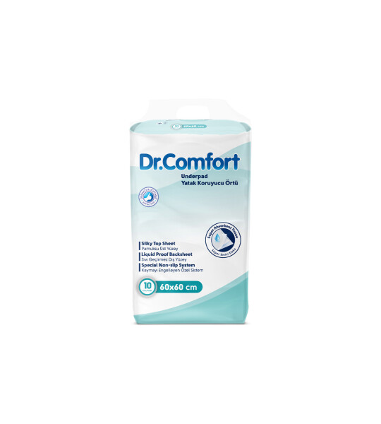 Dr Comfort 60x90 Yatak Koruyucu Örtü 10'lu 1 Paket 10 Adet